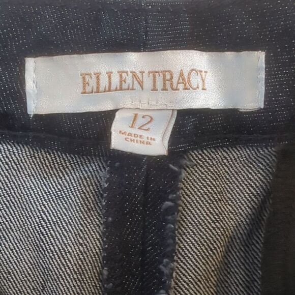 Ellen Tracy Denim Trousers Jeans Mid Wash Size 12 - Picture 3 of 5